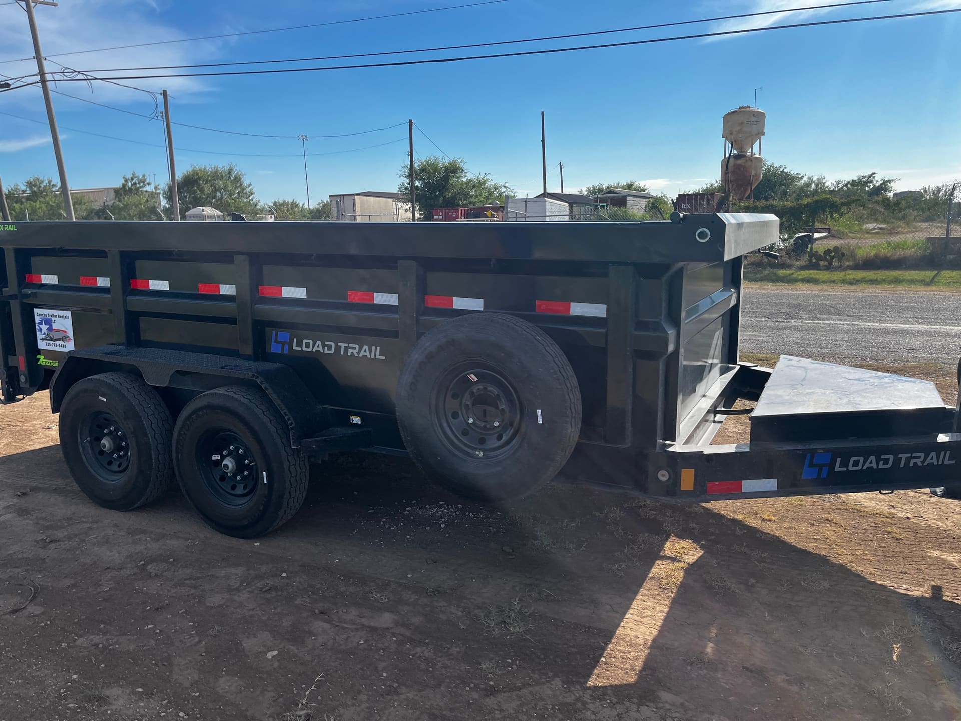 83" x 14' Dump Trailer (Black) photo 1 of 3